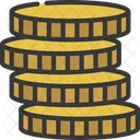 Coins Stack Cash Icon