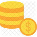 Coins Money Currency Icon