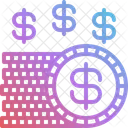 Coins Business Money Icon