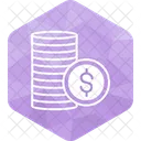 Coins Money Loan Icon
