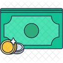 Coins and banknotes  Icon