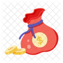 Coins Bag  Icon