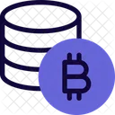 Coins Bitcoin Icon