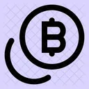 Coins Bitcoin Icon