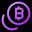 Coins Bitcoin Icon