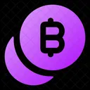 Coins Bitcoin Icon