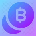 Coins Bitcoin Icon