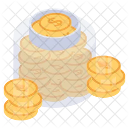 Coins Box  Icon