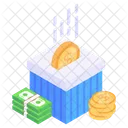 Coins Box  Icon