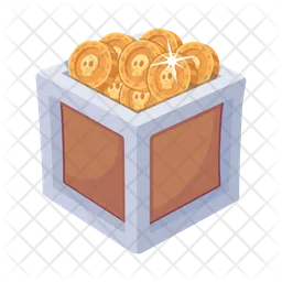 Coins Box  Icon