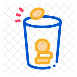 Coins Cup  Icon