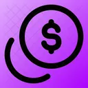 Coins Dollar Icon