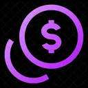 Coins Dollar Icon