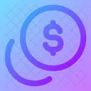 Coins Dollar Icon