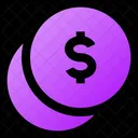 Coins Dollar Icon