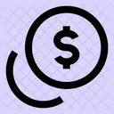 Coins Dollar Dollar Coins Icon