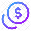 Coins Dollar Dollar Coins Icon