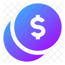 Coins Dollar Dollar Coins Icon