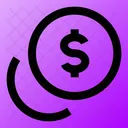 Coins Dollar Icon