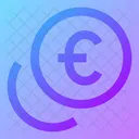 Coins Euro Icon