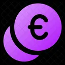 Coins Euro Icon