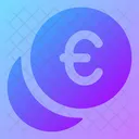 Coins Euro Icon