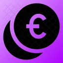 Coins Euro Icon