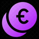 Coins Euro Icon