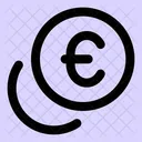 Coins Euro Icon