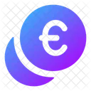 Coins Euro Icon