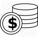 Coins Money Currency Icon