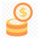 Coins Money Currency Icon