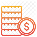 Dollar Money Banknotes Icon