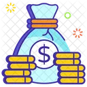 Coins Sack Money Sack Money Pouch Icon