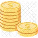 Coins Coins Stack Money Icon
