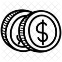 Coins Stack  Icon