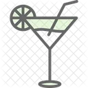 Coktail Vacation Tropical Icon