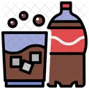 Soda Iced Bottle Icon