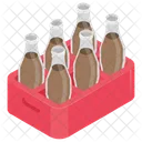 Cola Crate Soda Drink Soft Drink Icon