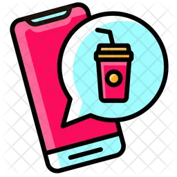 Cola Drink Order Chat  Icon