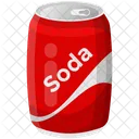 Cola Drink Tin  Icon