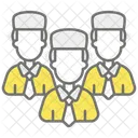 Colaboracion En Equipo Trabajo En Equipo Negocios Icono