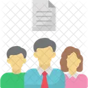 Trabajo En Equipo Colaboracion Esfuerzo De Equipo Icono