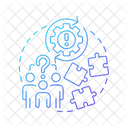 Flujo De Trabajo Colaboracion Colaboracion Inadecuada Icono