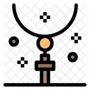 Colar De Cruz Pingente De Cruz Colar De Rosario Ícone
