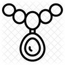 Colar Joias Moda Ícone