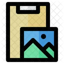Colar Imagem Colar Imagem Ícone