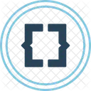 Colchetes Matematica Matematica Ícone