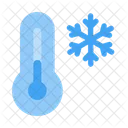 Cold Thermometer Low Temperature Icon