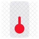 Cold Temperature Thermometer Icon